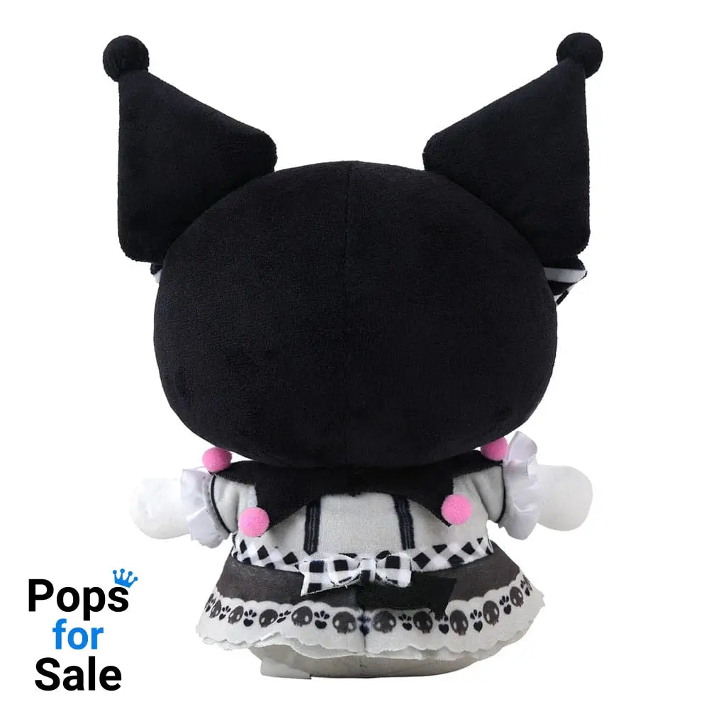 Sanrio Pink Black Party Series Plush Figure Kuromi 22 cm