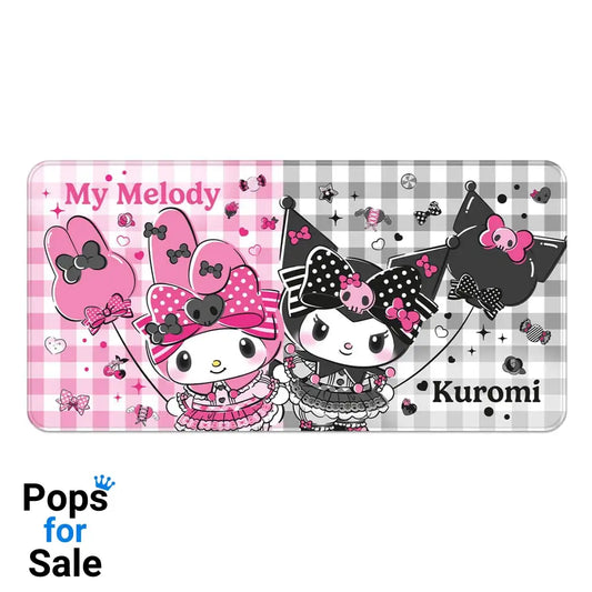 Sanrio Pink Black Party Series XXL Mousepad My Melody & Kuromi Mouse pads