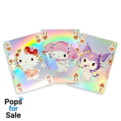 Sanrio Playing Cards Hello Kitty & Friends Holographic