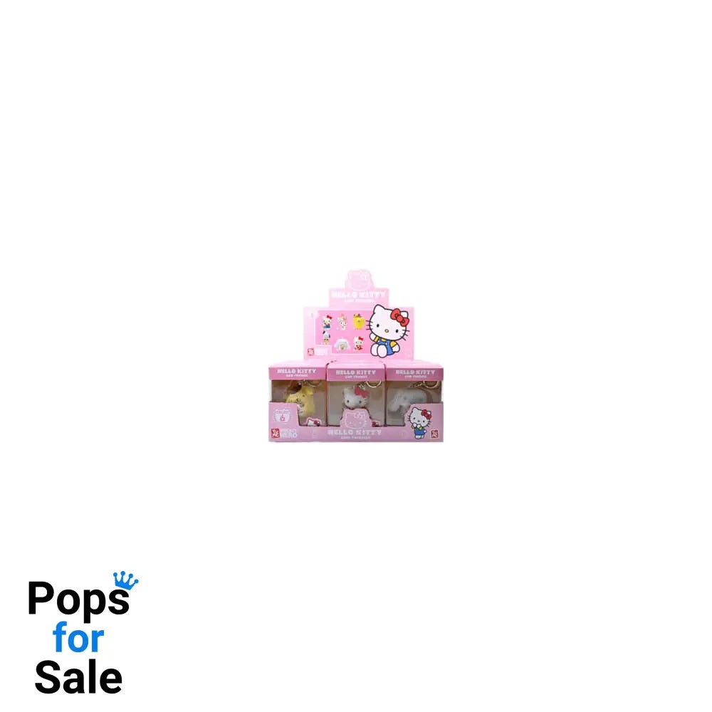 Sanrio Pocket Hero Keychain Hello Kitty and Friends Display (12)