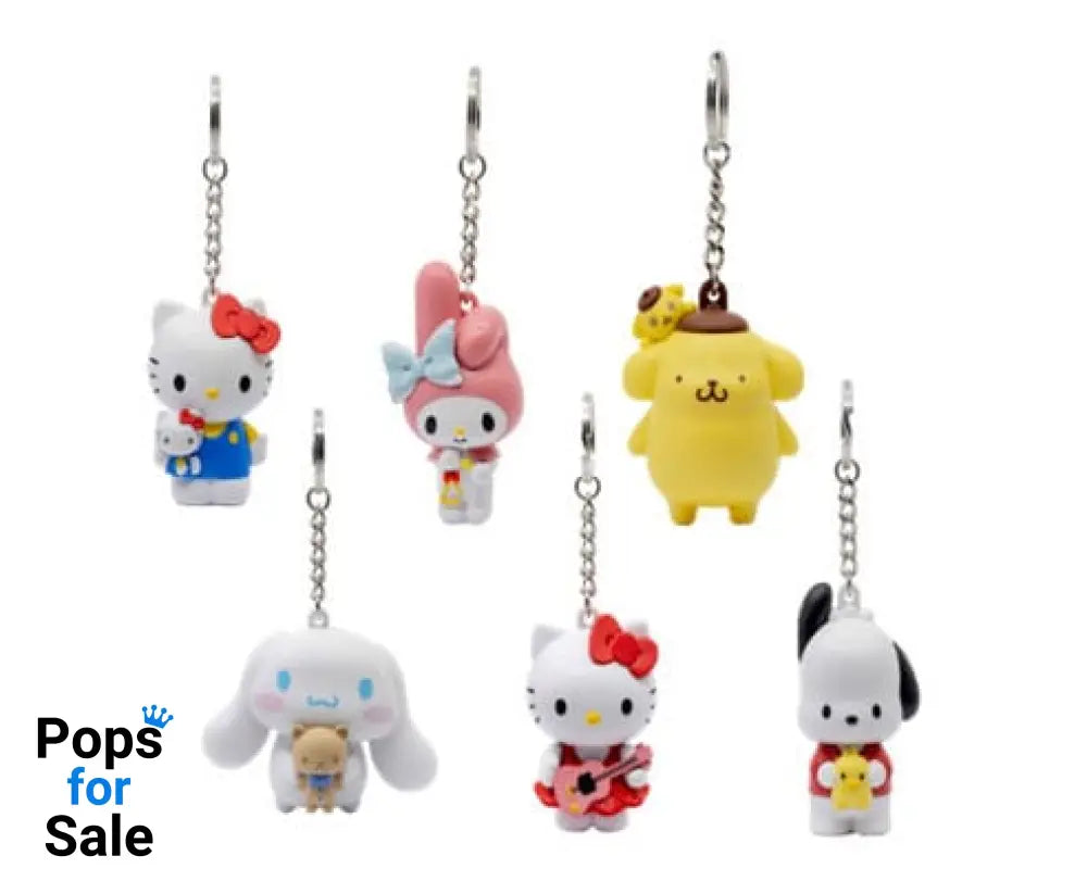 Sanrio Pocket Hero Keychain Hello Kitty and Friends Display (12)