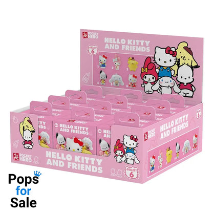 Sanrio Pocket Hero Keychain Hello Kitty and Friends Series 1 Blind Box Display (12)
