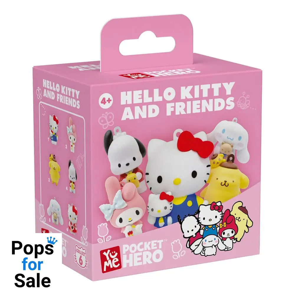 Sanrio Pocket Hero Keychain Hello Kitty and Friends Series 1 Blind Box Display (12)