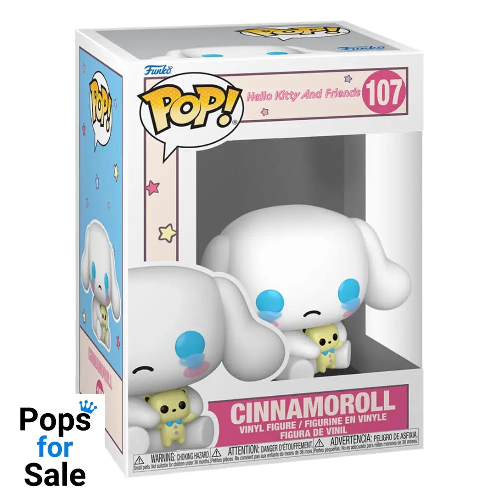 Sanrio POP! Animation Vinyl Figure Hello Kitty - Cinnamoroll(MY) 9 cm
