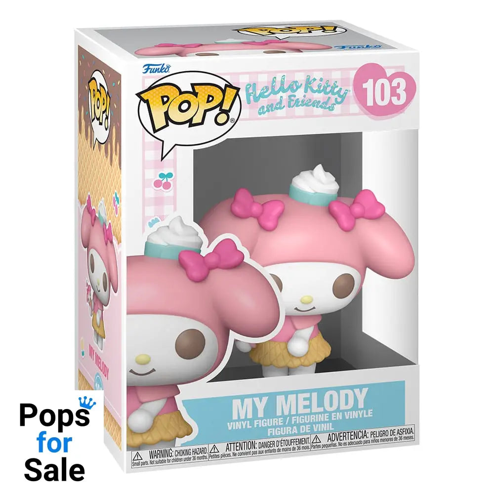 Sanrio POP! Animation Vinyl Figure Hello Kitty- My Melody (IC) 9 cm
