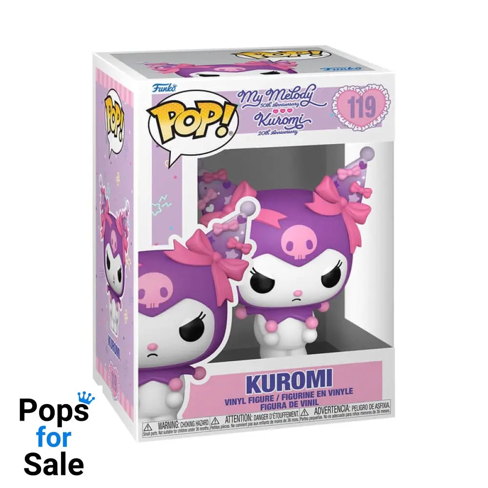 Sanrio POP! Animation Vinyl Figure K/MM- Kuromi Grumpy 9 cm
