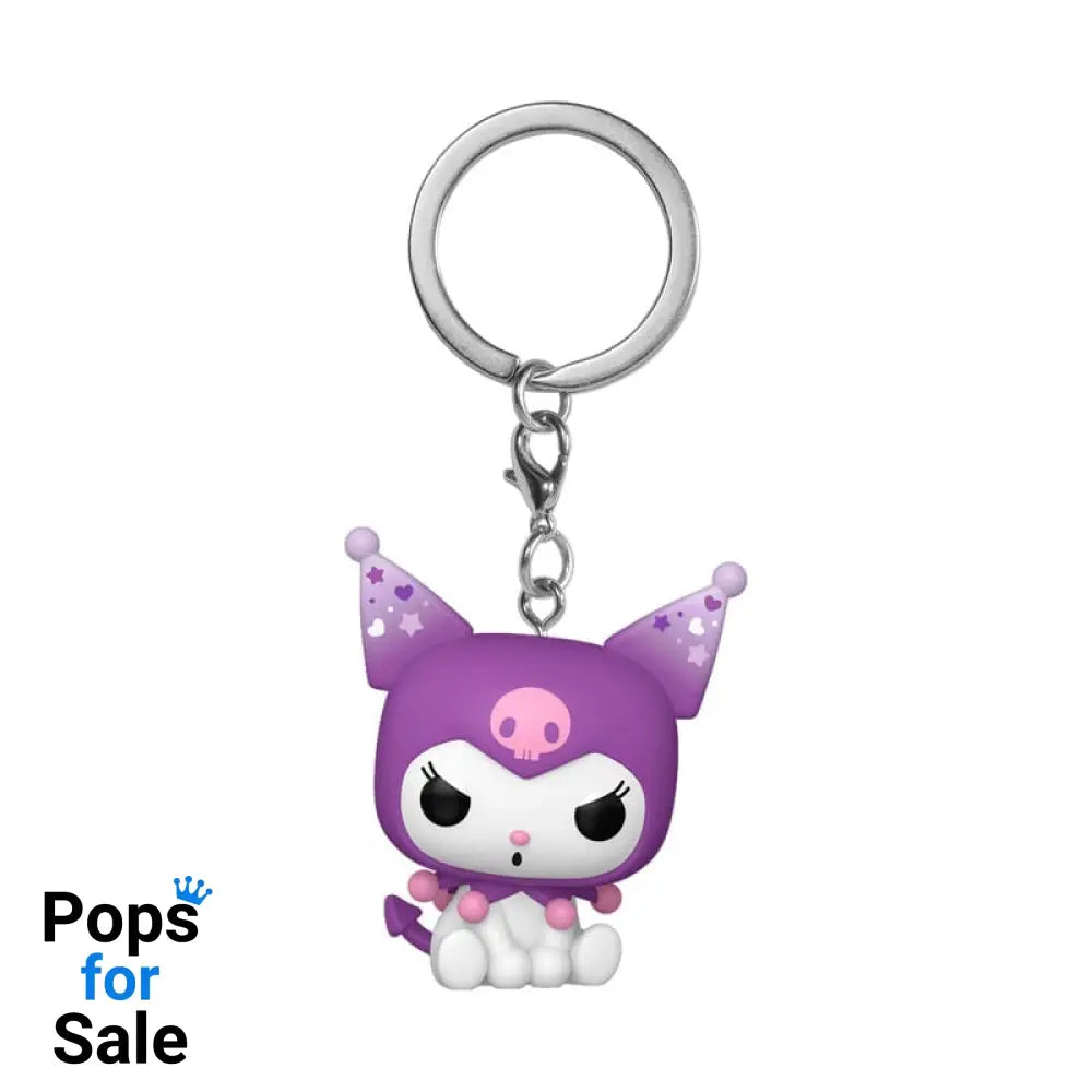 Sanrio POP! Vinyl Keychains 4 cm K/MM- Kuromi Display (12) Funko POP Keyrings