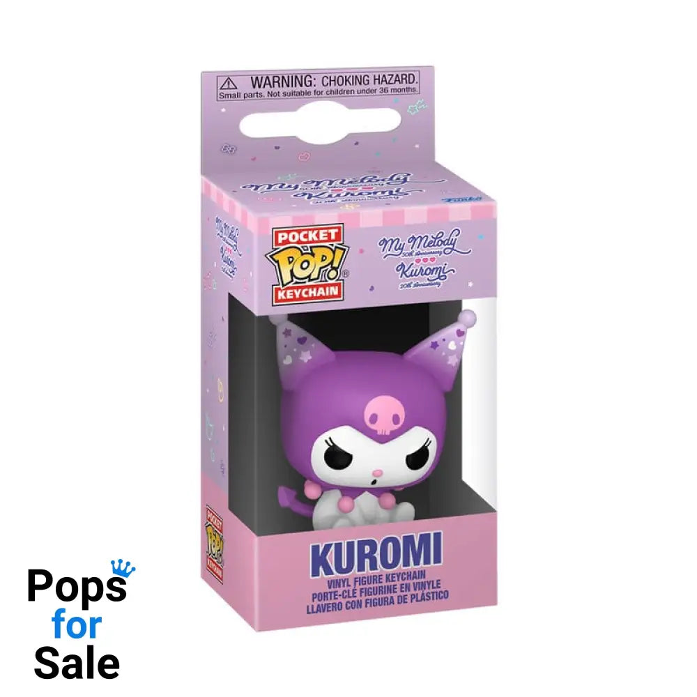 Sanrio POP! Vinyl Keychains 4 cm K/MM- Kuromi Display (12)