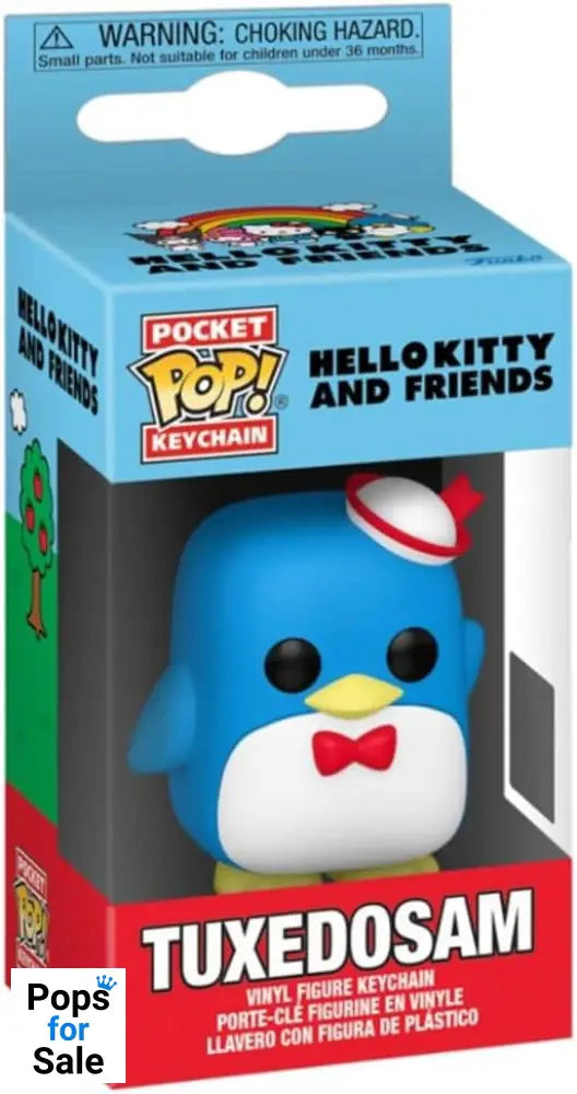 Sanrio POP! Vinyl Keychains 4 cm Tuxedosam Display (12)