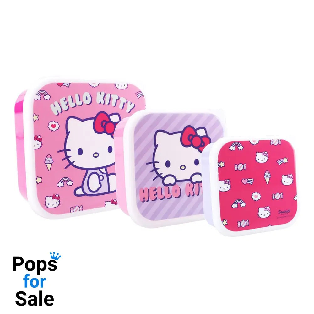 Sanrio Snack Box Set Hello Kitty Fresh Bites Kitchen- and Tableware