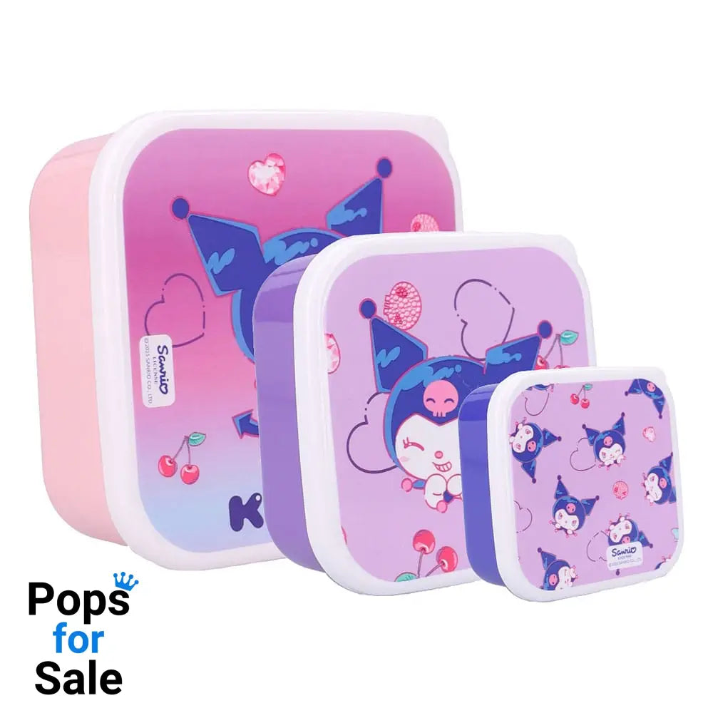 Sanrio Snack Box Set Kuromi Fresh Bites