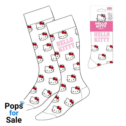 Sanrio Socks Hello Kitty Face White 36-43