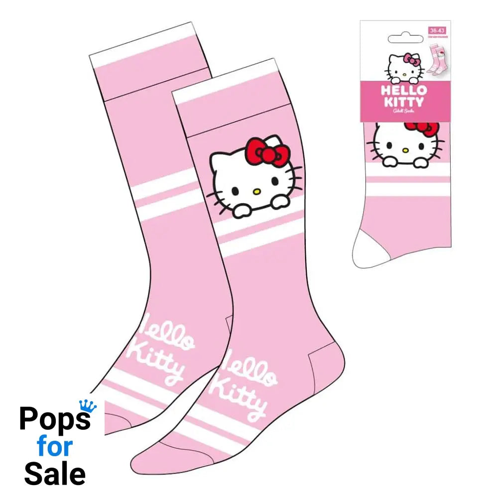 Sanrio Socks Hello Kitty Stripes 36-43 Footwear