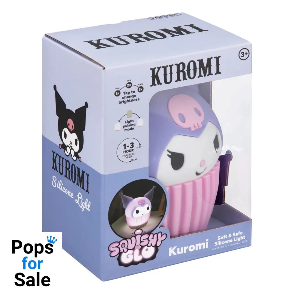 Sanrio Squishy Glo Silicon Light Kuromi 15 cm