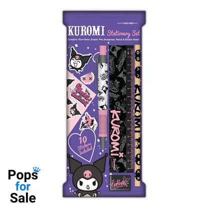 Sanrio Stationery Set 6-Pack Kuromi Stationery