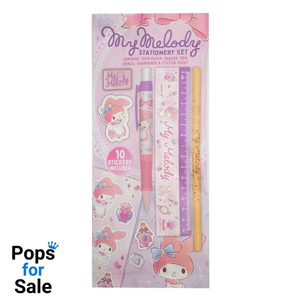 Sanrio Stationery Set 6-Pack My Melody