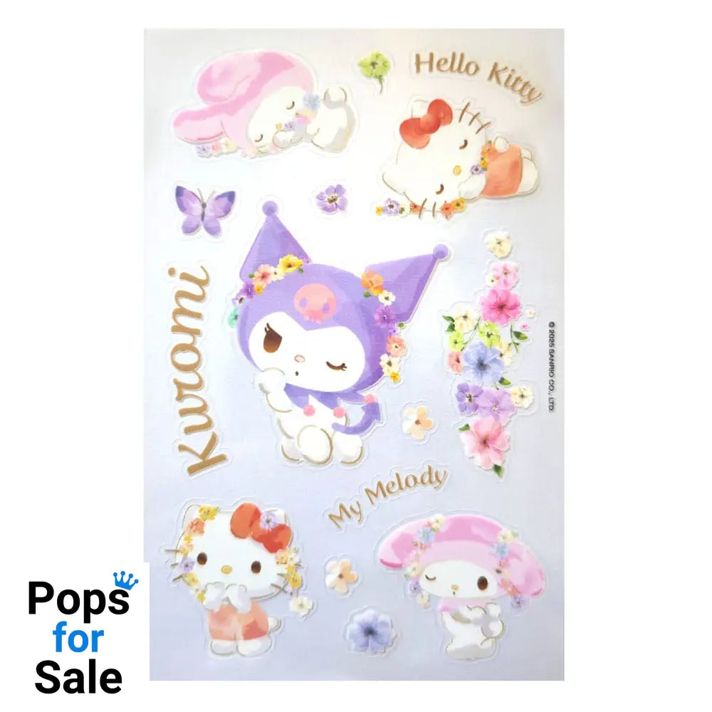Sanrio Sticker Pack Hello Kitty & Friends Pastel Vivid