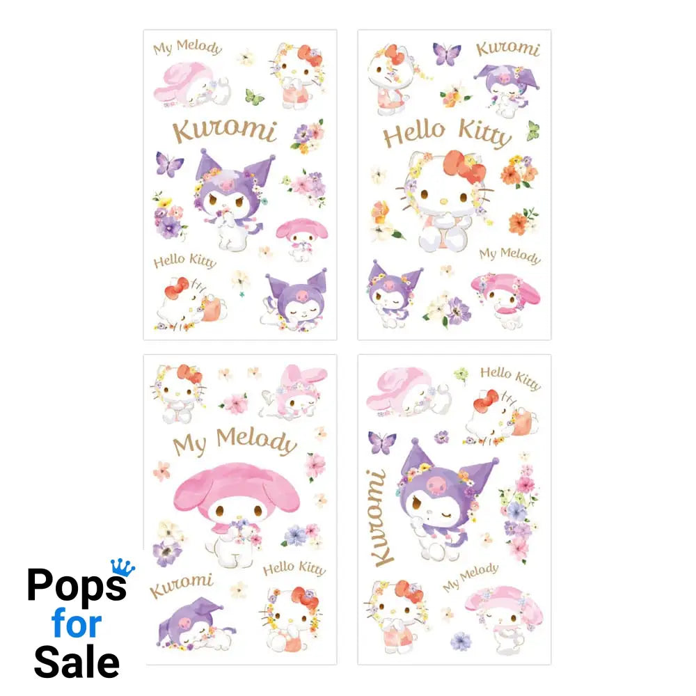 Sanrio Sticker Pack Hello Kitty & Friends Pastel Vivid Patches & Stickers