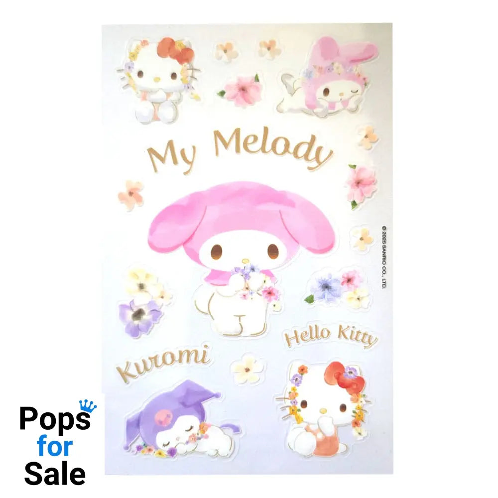 Sanrio Sticker Pack Hello Kitty & Friends Pastel Vivid