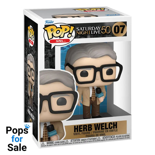 Saturday Night Live POP! Movies Vinyl Figure 50th Anniversary Herb Welch 9 cm