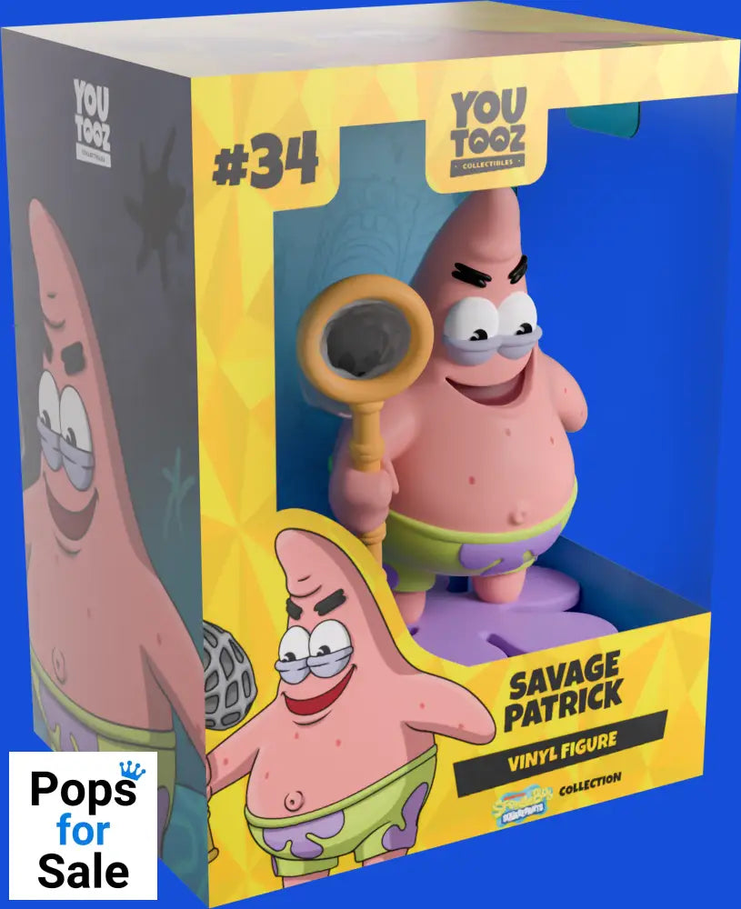 Savage Patrick - SpongeBob SquarePants - Youtooz Figure
