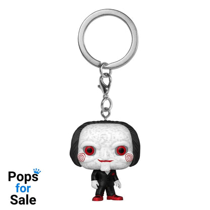 Saw Pocket POP! Vinyl Keychains 4 cm Billy the Puppet Display (12) Funko POP Keyrings