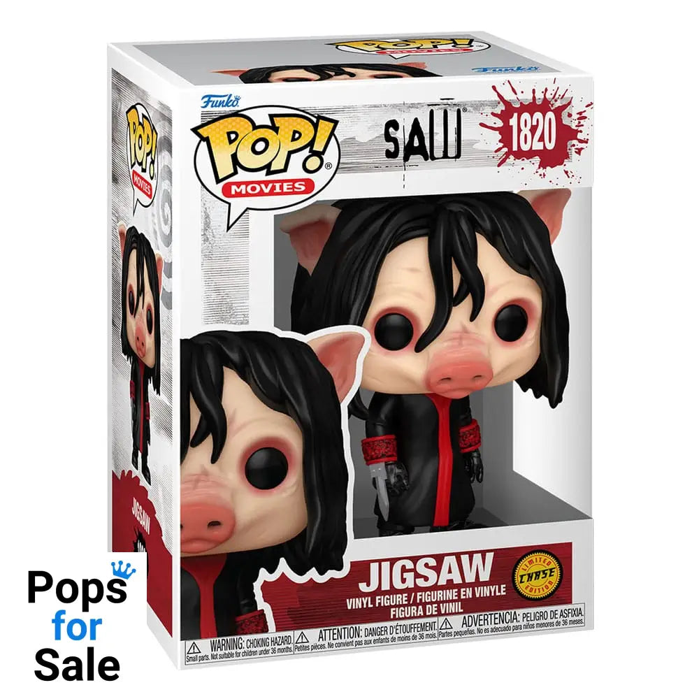Saw POP! Movies Vinyl Figure Jigsaw with Chase 9 cm Assortment (6)