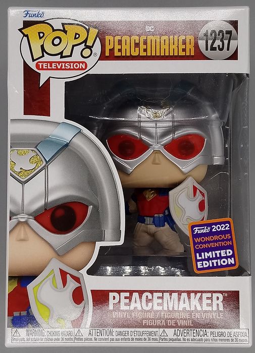 #1237 Peacemaker - DC Peacemaker - 2022 Con - Box Damaged Funko POP