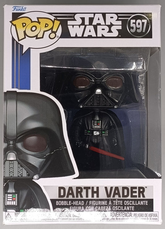 597 Darth Vader - Star Wars Funko POP - Box Damaged
