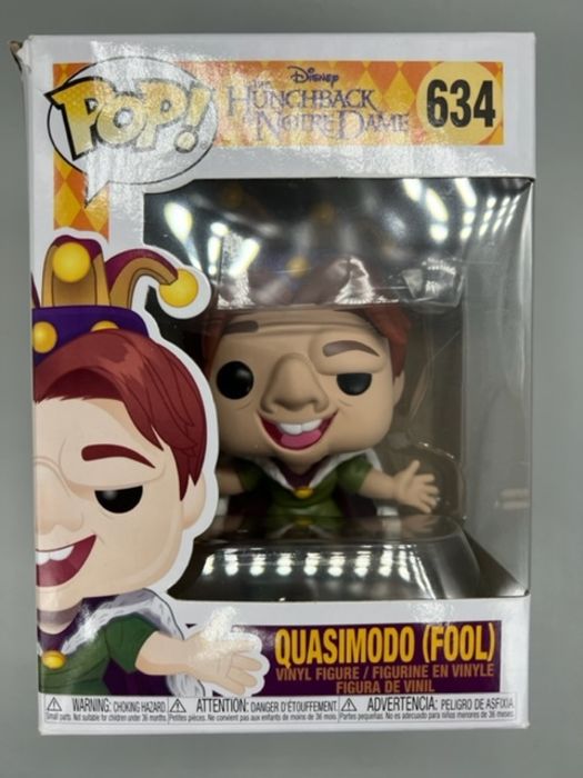 634 Quasimodo (Fool) Disney Hunchback of Notre Dame Funko POP - Box Damaged