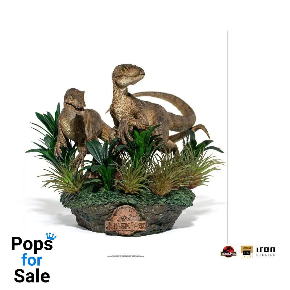 Scale Figure 1/10 Just the Two Raptors (Deluxe) - Jurassic Park Scale Figures