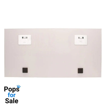 Scarface Glass Poster The World Is Yours (Grey Background) 60 x 30 cm