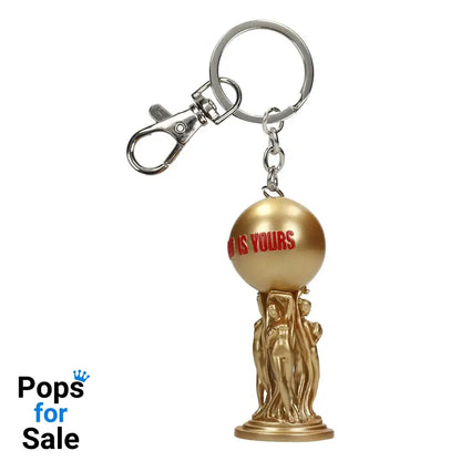 Scarface Keychain The World is Yours 2 cm