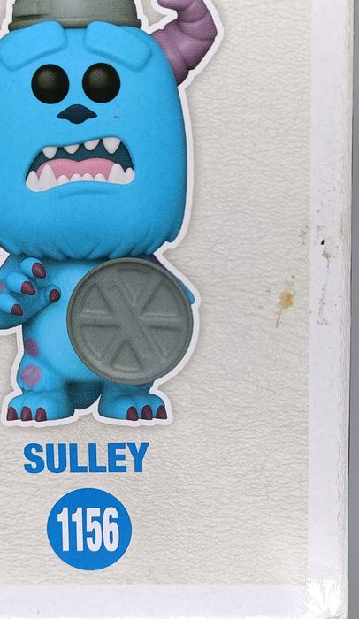 #1156 Sulley (w/ Lid) Flocked - Disney Monsters Inc - Box Damaged Funko POP