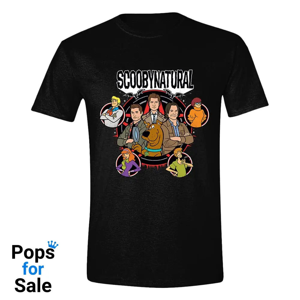 Scooby-Doo T-Shirt Scoobynatural Characters Star Size S