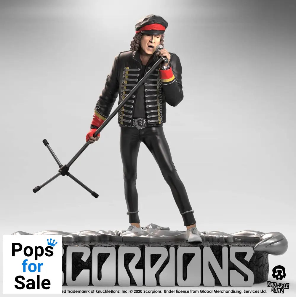 Scorpions Rock Iconz Statue Klaus Meine Limited Edition 22 cm Statues