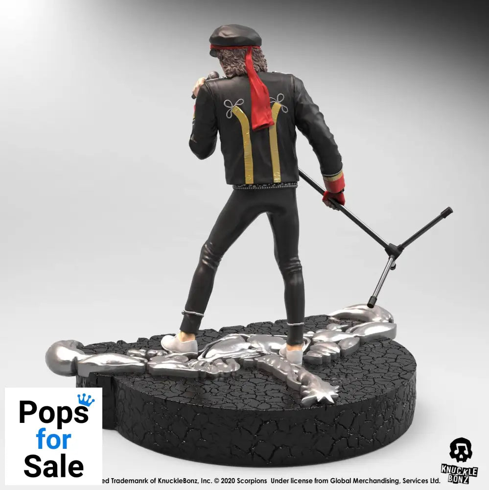 Scorpions Rock Iconz Statue Klaus Meine Limited Edition 22 cm