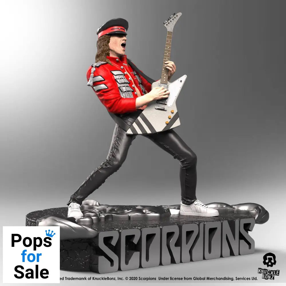 Scorpions Rock Iconz Statue Matthias Jabs Limited Edition 22 cm