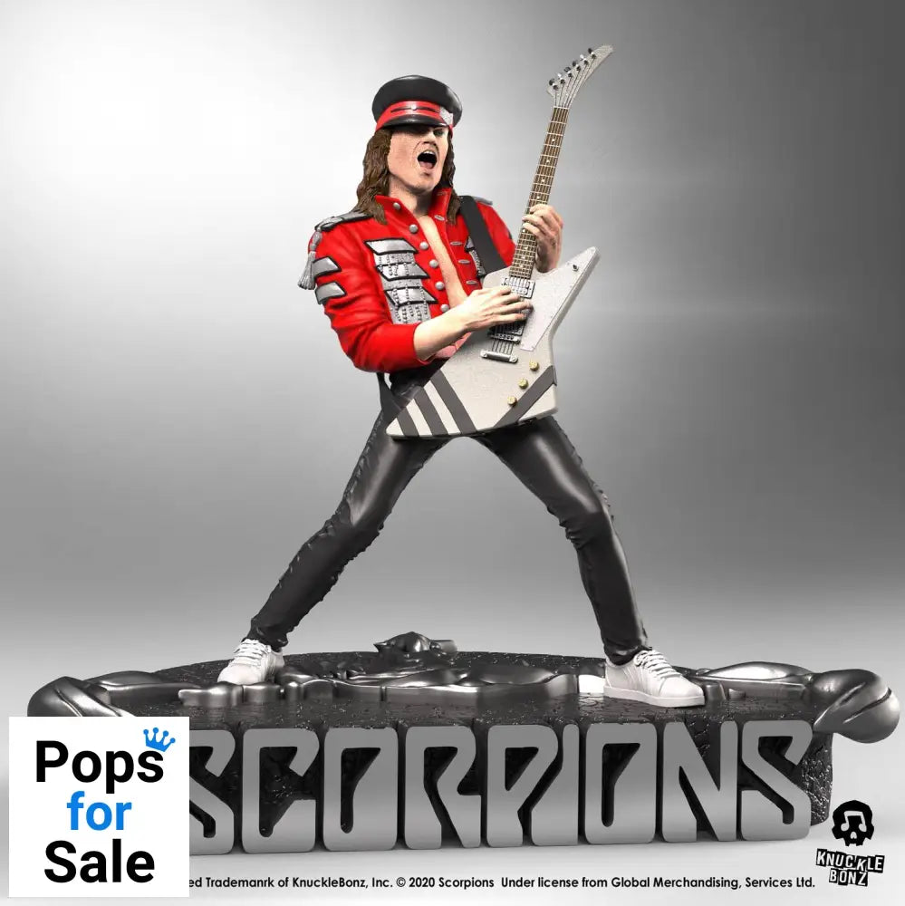 Scorpions Rock Iconz Statue Matthias Jabs Limited Edition 22 cm Statues