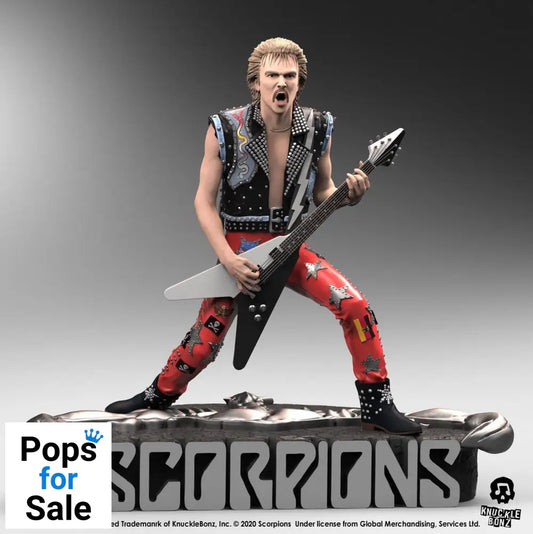 Scorpions Rock Iconz Statue Rudolf Schenker Limited Edition 22 cm