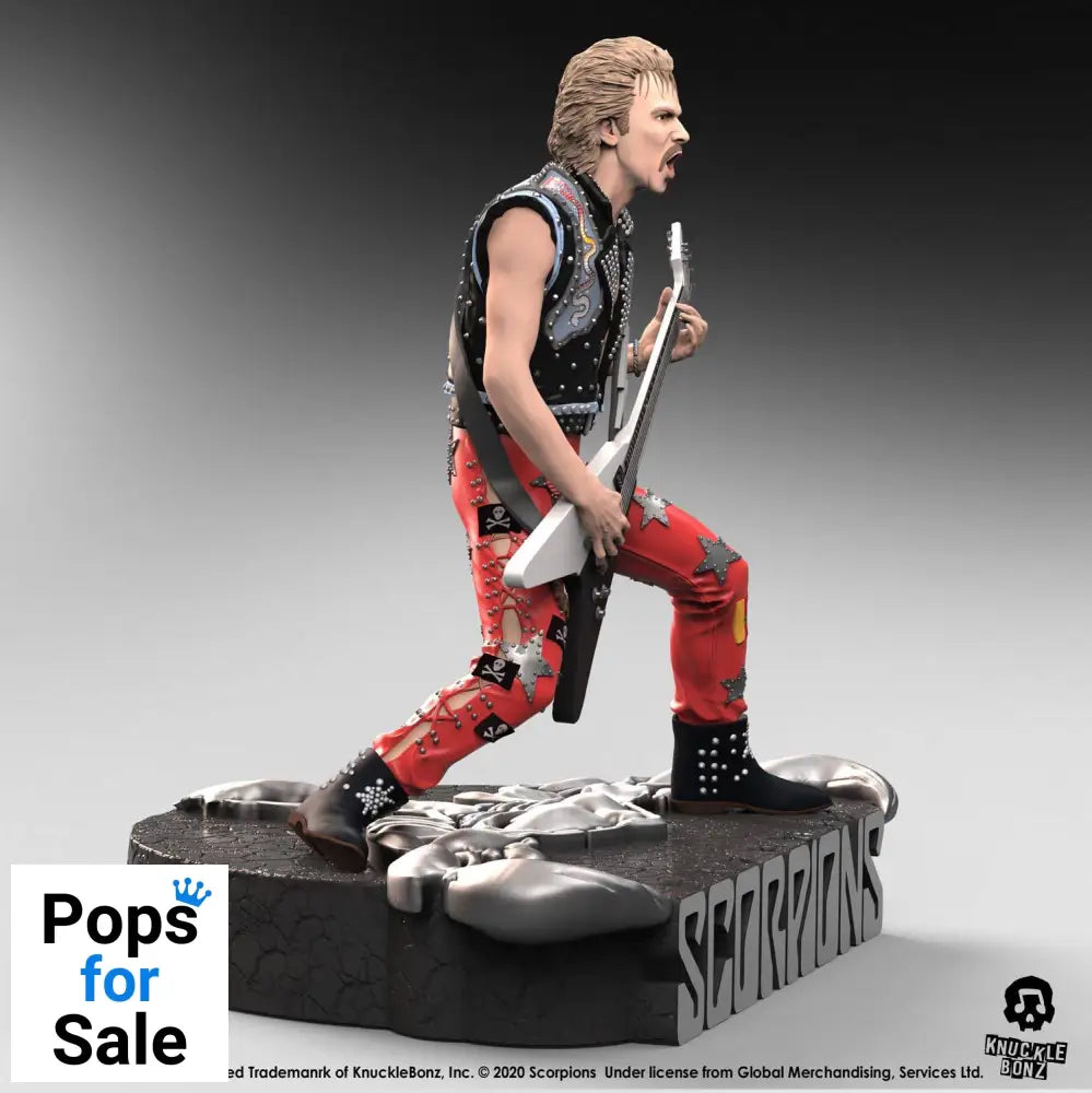 Scorpions Rock Iconz Statue Rudolf Schenker Limited Edition 22 cm