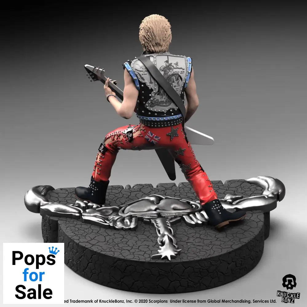 Scorpions Rock Iconz Statue Rudolf Schenker Limited Edition 22 cm