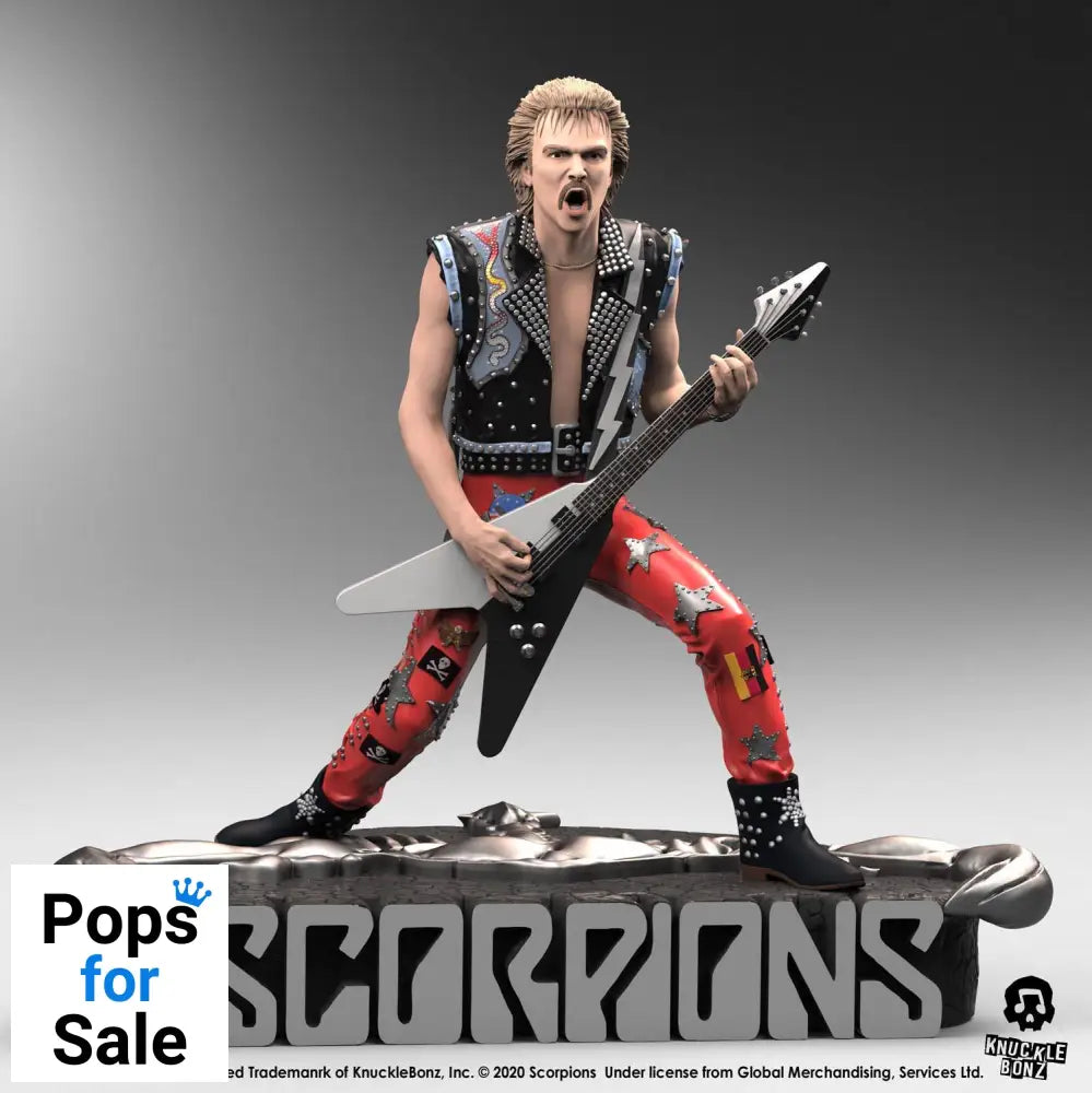 Scorpions Rock Iconz Statue Rudolf Schenker Limited Edition 22 cm Statues
