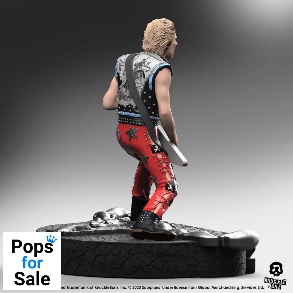 Scorpions Rock Iconz Statue Rudolf Schenker Limited Edition 22 cm