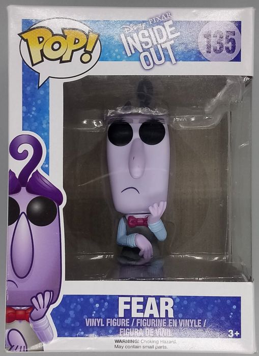 #135 Fear - Disney Inside Out - Box Damaged Funko POP