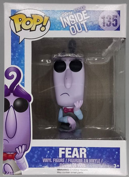 #135 Fear - Disney Inside Out - Box Damaged Funko POP