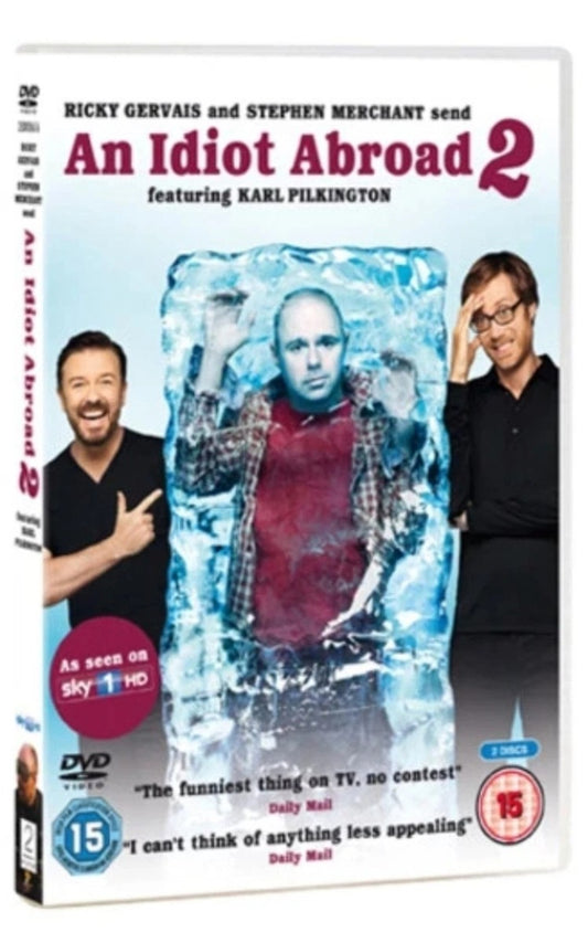 An Idiot Abroad - Series 2 DVD