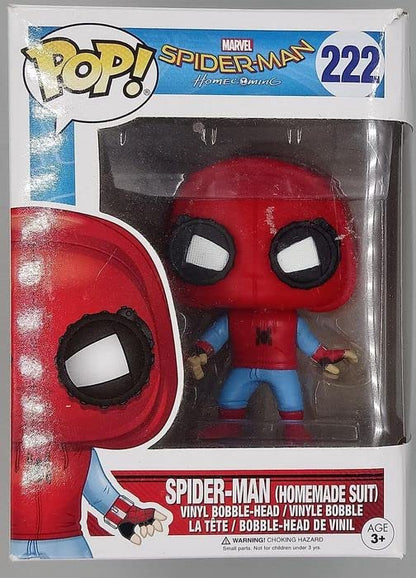 222 Spider-Man (Homemade Suit) Marvel Spiderman Homecoming Funko POP