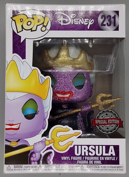 #231 Ursula - Diamond - Disney The Little Mermaid Funko POP
