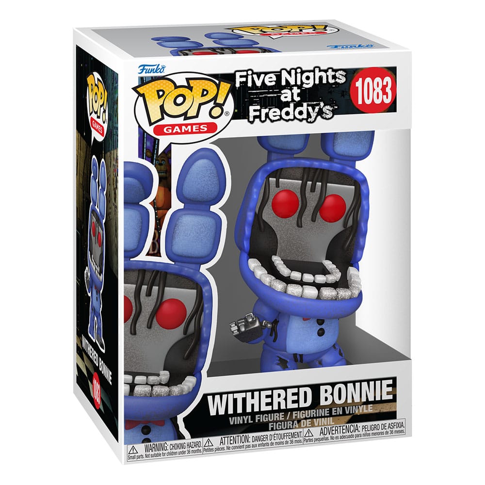 1083 Withered Bonnie - Five Nights at Freddy's Funko POP - Brand New